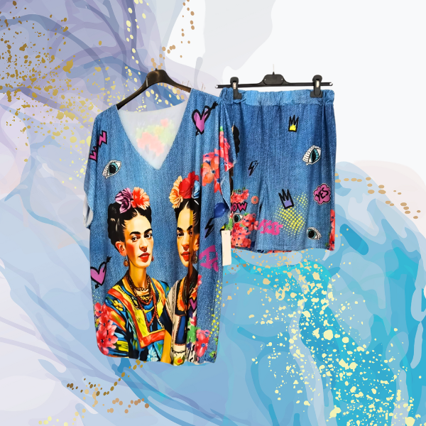 Conjunto Frida pantalón corto