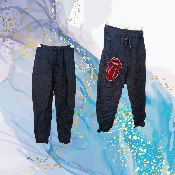 Baggy curvy Jeans Rolling brilli