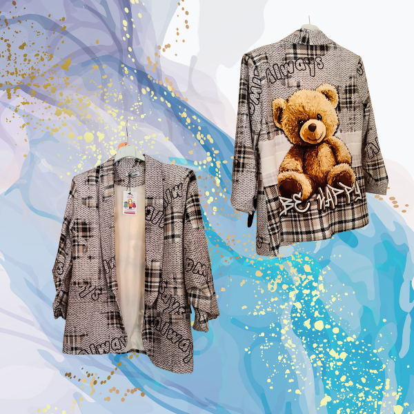 Blazer mangas rizadas Teddy