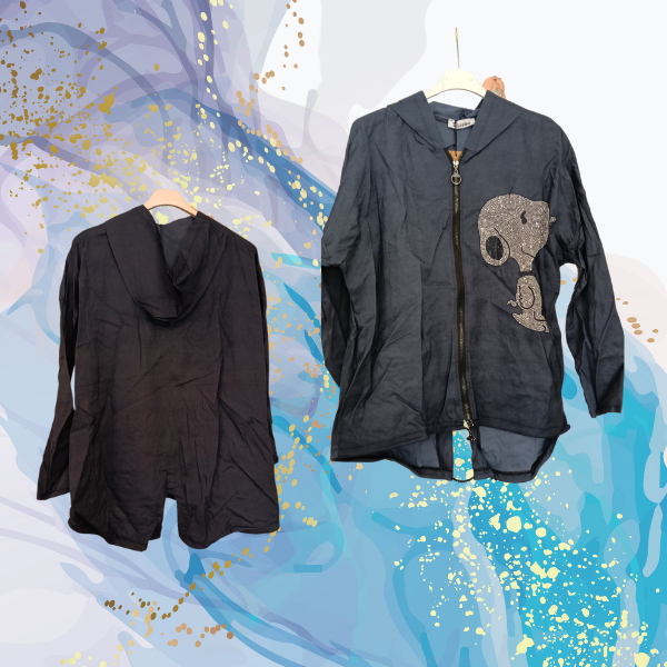 Chaqueta Jeans Snoopy brilli