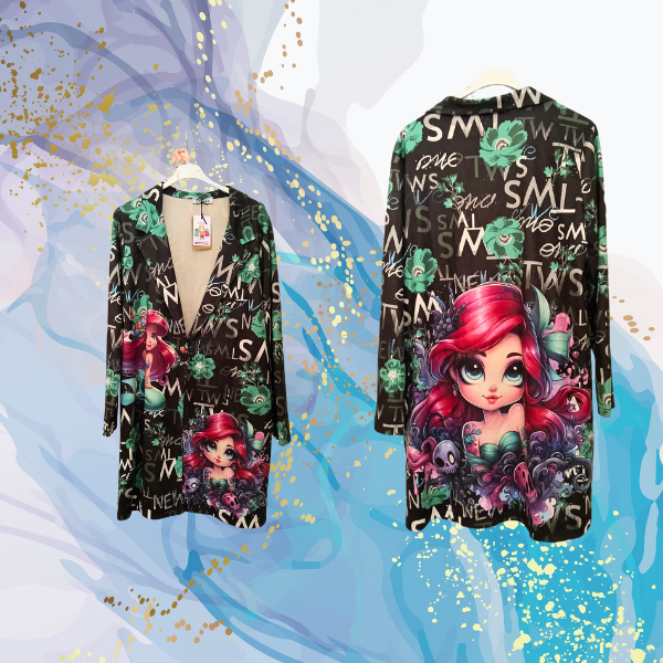 Abrigo Ariel Sirenita antelina