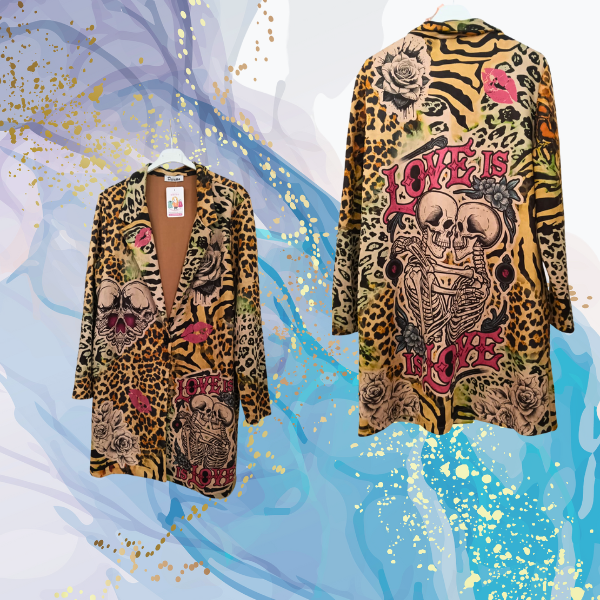 Abrigo Calavera Love antelina