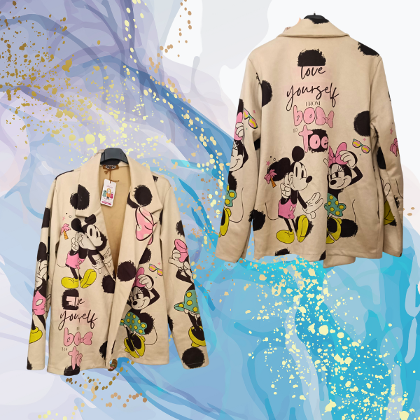 Blazer Mickey Minnie antelina
