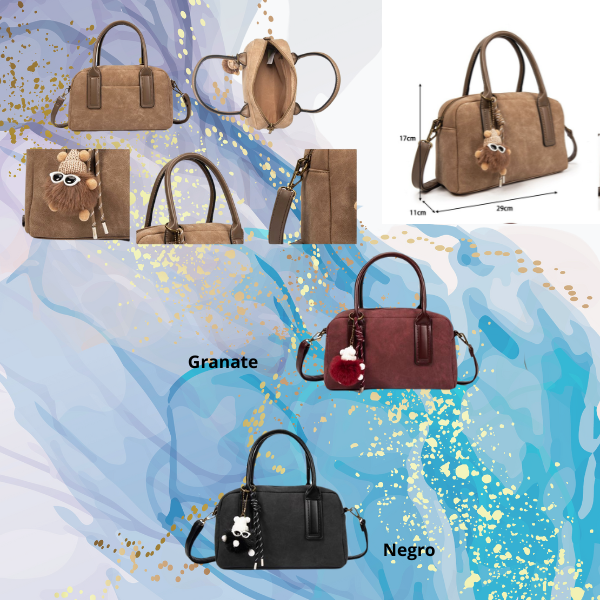 Bolso Mini antelina Muñequito