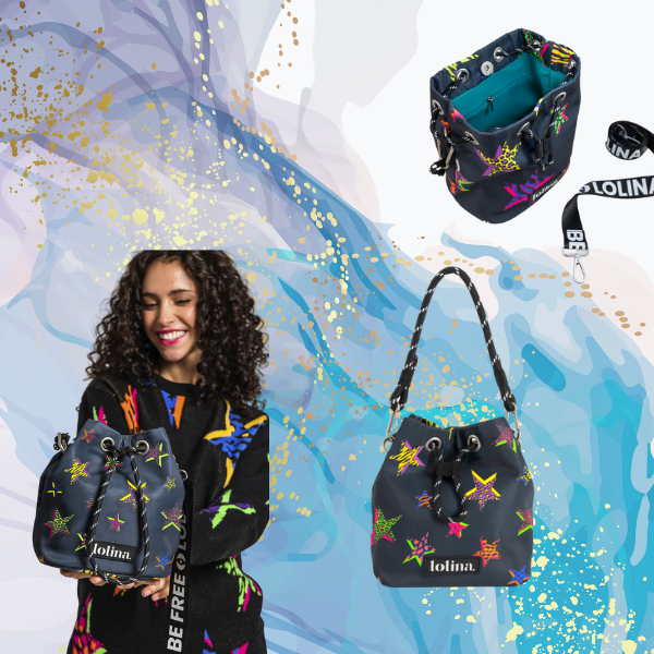 Bolso tipo saco Shiny Girl Lolina