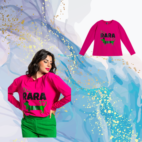 Camiseta oversize Perra Verde Lolina