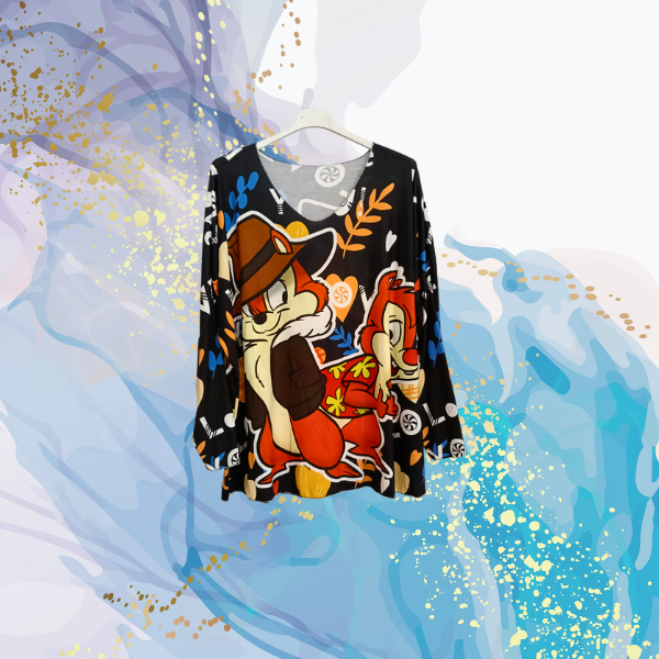 Jersey curvy Chip & Chop