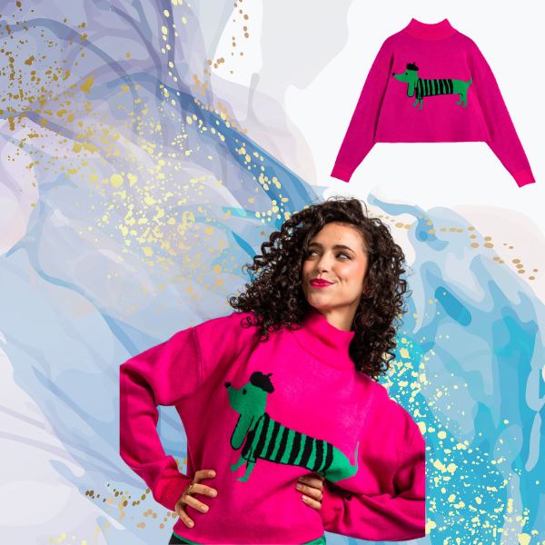 Jersey crop perra verde Lolina