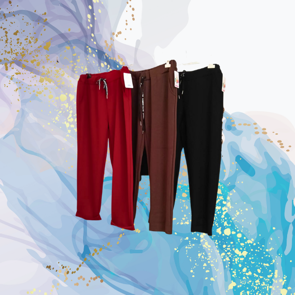 Pantalones curvy comfy