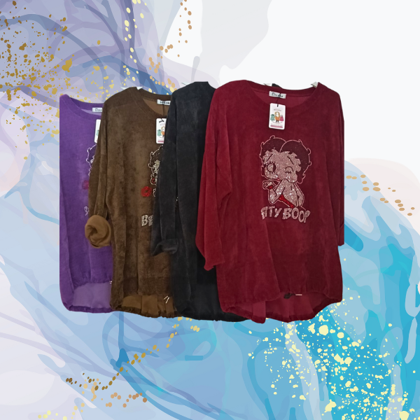 Sudadera micropana Betty brilli