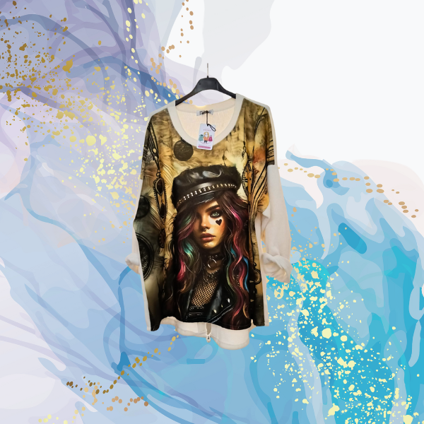 Sudadera micropana Rebel