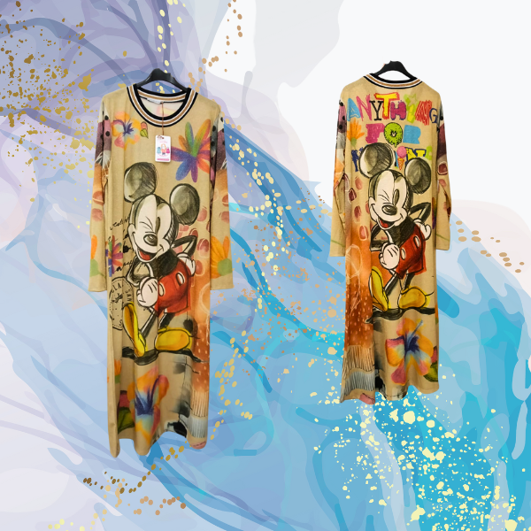 Vestido brilli Mickey