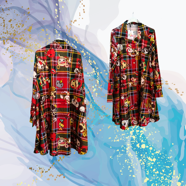 Vestido camisero Pucca