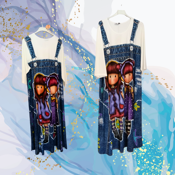 Vestido peto Gorjus punto frío