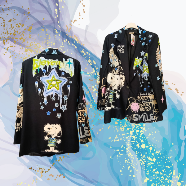 Americana Snoopy Blue Star