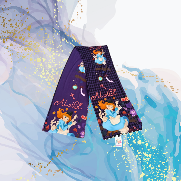 Bufanda Alicia en el País de las maravillas