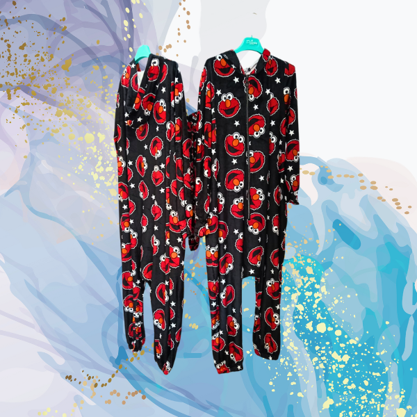 Mono aterciopelado Elmo Barrio Sésamo