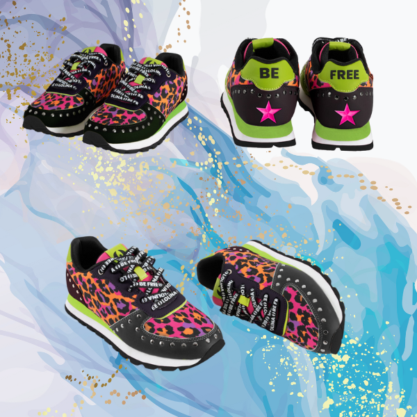 Sneakers tachuelas caótica by Lolina