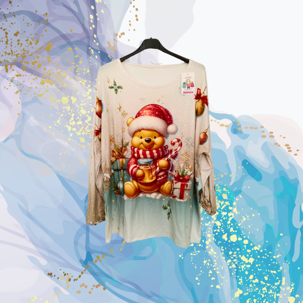 Camiseta Navidad Winnie The Pooh
