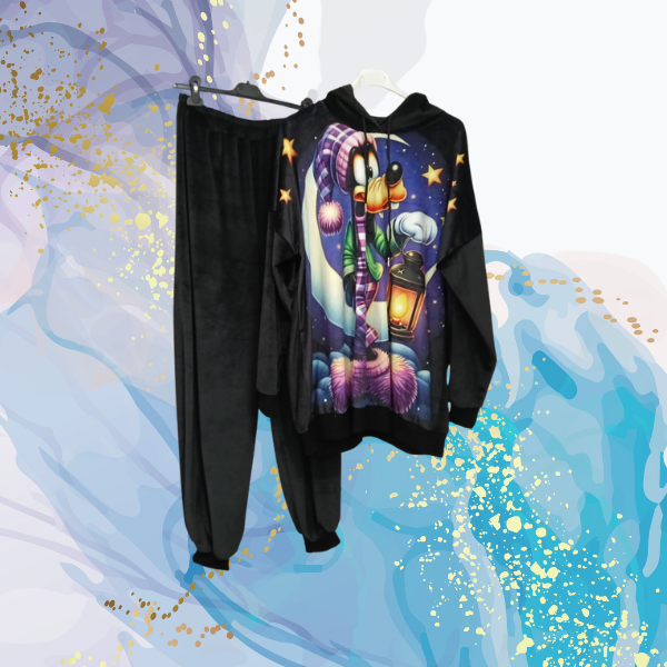 Conjunto Goofy aterciopelado curvy