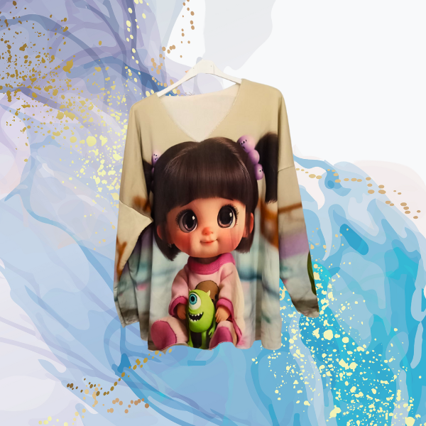 Jersey curvy Boo Monstruos SA polar