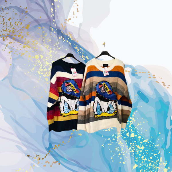 Jersey Donald oversize lentejuelas