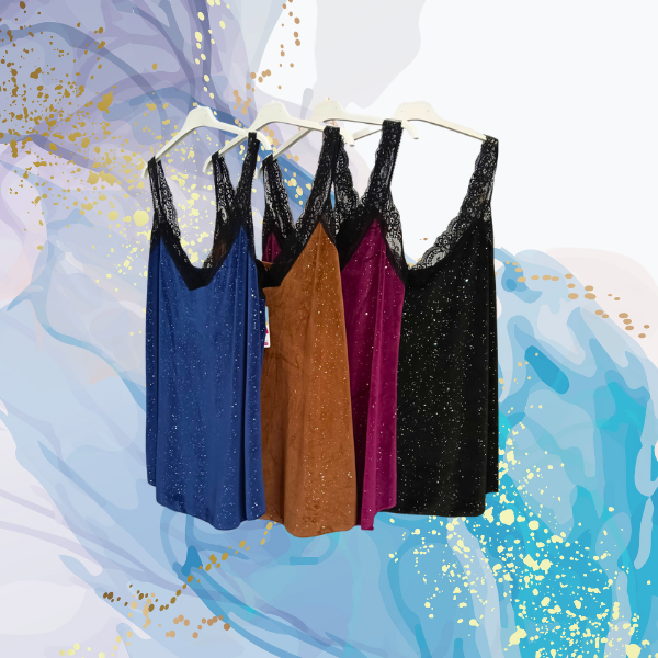 Lencera curvy brilli aterciopelada