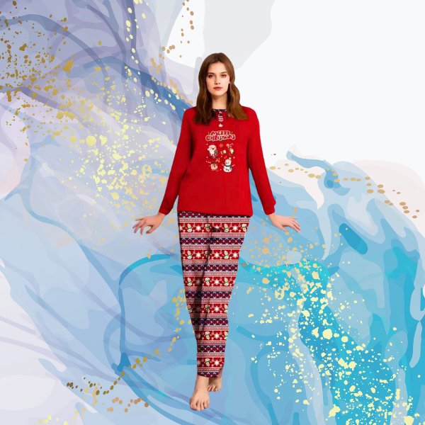 Pijama Navidad afelpado