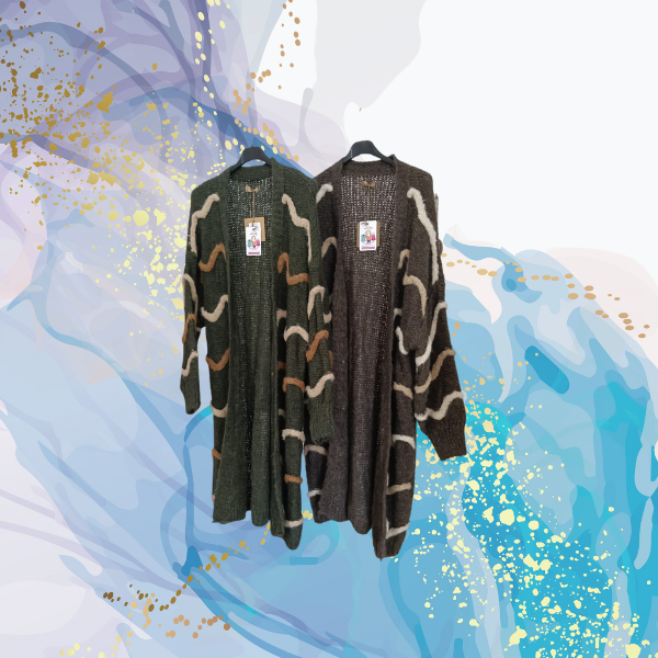 Rebeca larga ondas alpaca