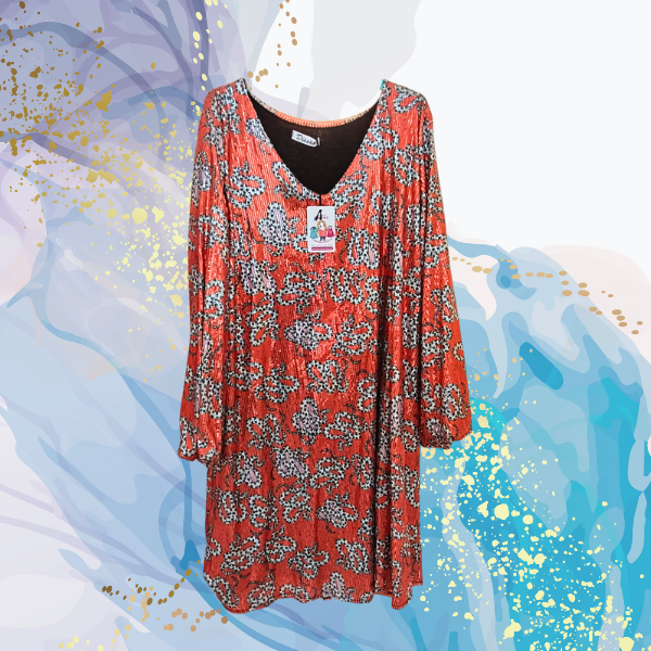 Vestido lentejuelas talla curvy Serpiente