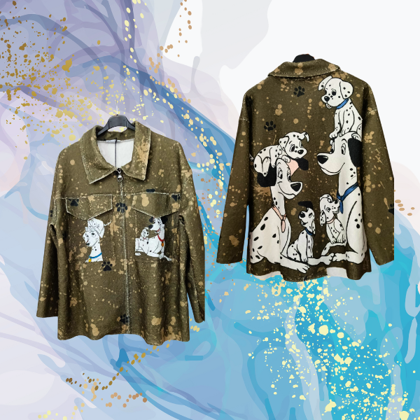 Chaqueta Dálmatas paño rizado fino