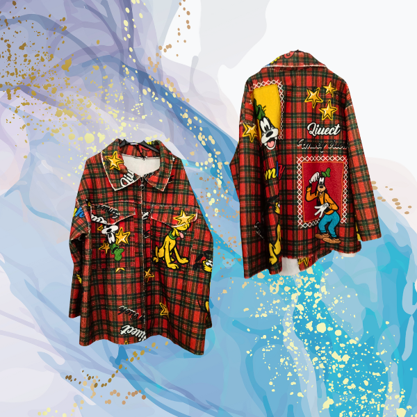 Chaqueta Goofy paño rizado fino