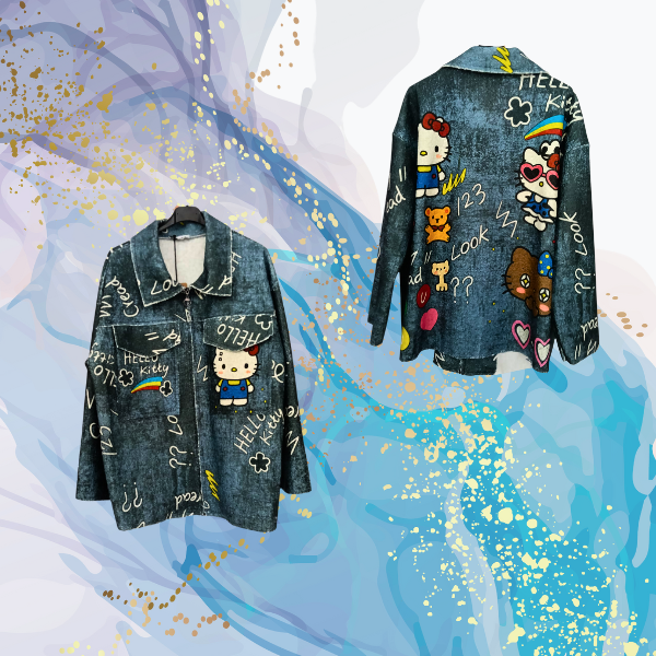 Chaqueta Kitty paño rizado fino