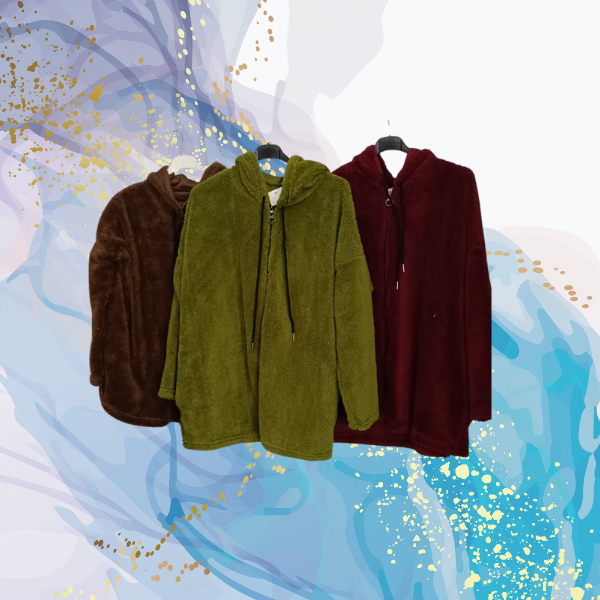 Chaqueta peluche curvy