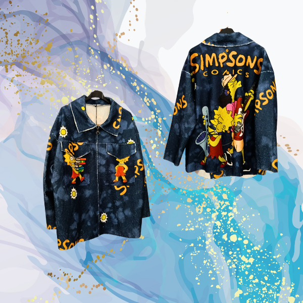 Chaqueta Simpsons paño rizado fino