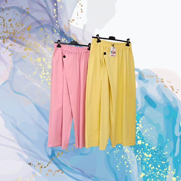 Pantalón cruzado Chic