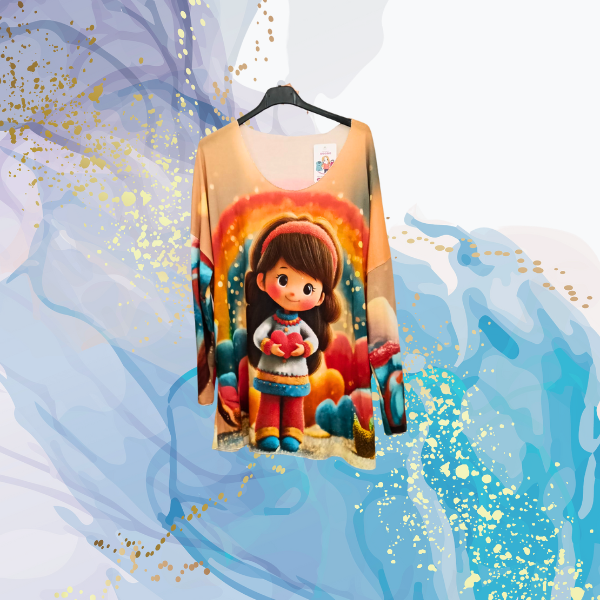 Jersey curvy Cuori Doll