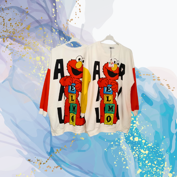 Maxi sudadera Elmo neopreno