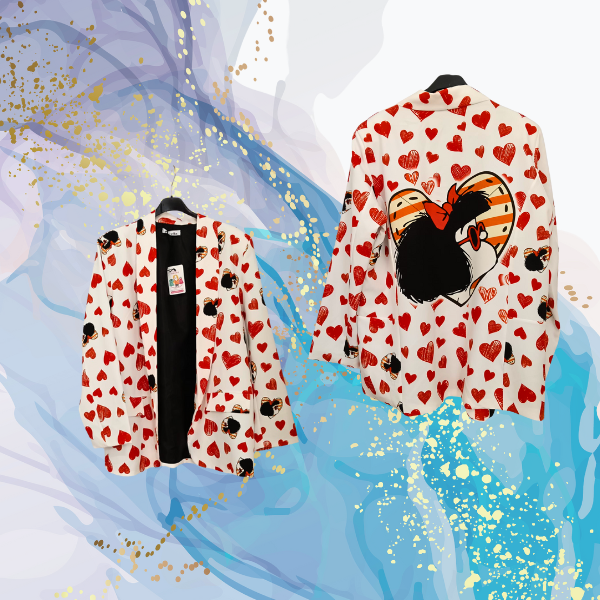 Blazer Mafalda corazones curvitas