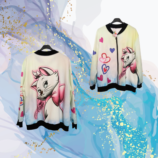 Bomber Marie afelpada oversize con bolsillos