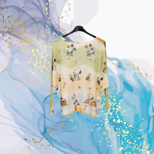 Jersey de hilo Snoopy primavera