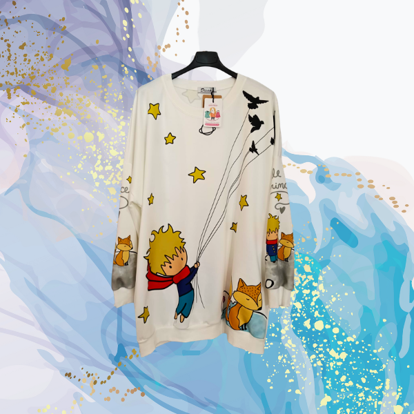 Maxi sudadera Principito neopreno