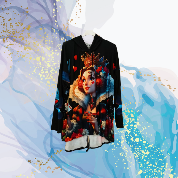 Maxi sudadera Reina algodón