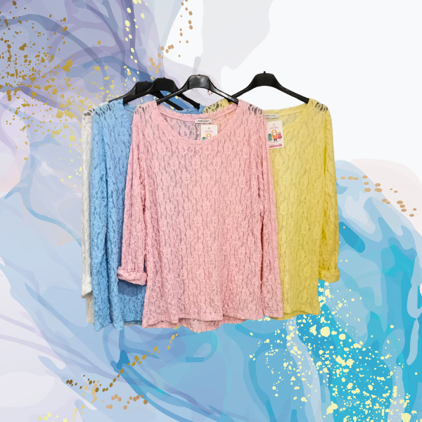 Camiseta encaje curvitas