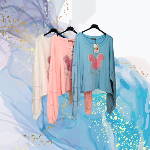 Sudadera crop orejitas brilli