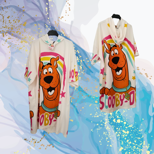 Vestido sudadera Scooby Doo curvy capucha